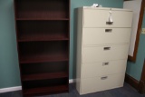 5-Drawer Lateral File Cabinet & Bookcase