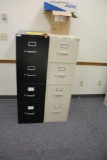 (2) 4-Drawer File Cabinets