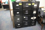 (3) 4-Drawer File Cabinets, Contents Not Included