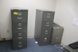 (2) 4-Drawer File Cabinets & 2-Drawer File Cabinet