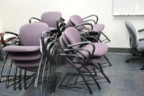 17 Purple Chairs