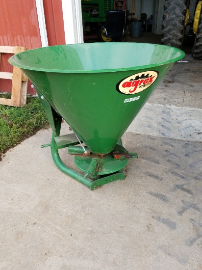 AGREX 3pt Cone Fertilizer Spreader