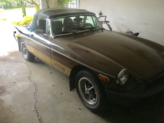 1980 MG MGB MKIV Convertible, 2-Door Roadster, 4cyl., 1798cc/95HP, Approx. 31,500 Miles