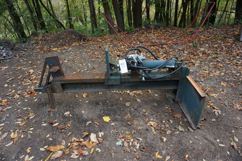 Homemade log splitter for sale discount