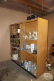 Section of double sided storage shelving
