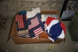Flag Quilts, Assorted Material