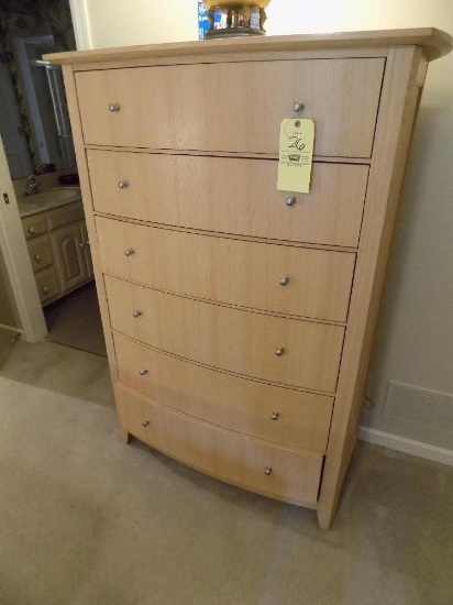 Thomasville blonde 6-drawer chest