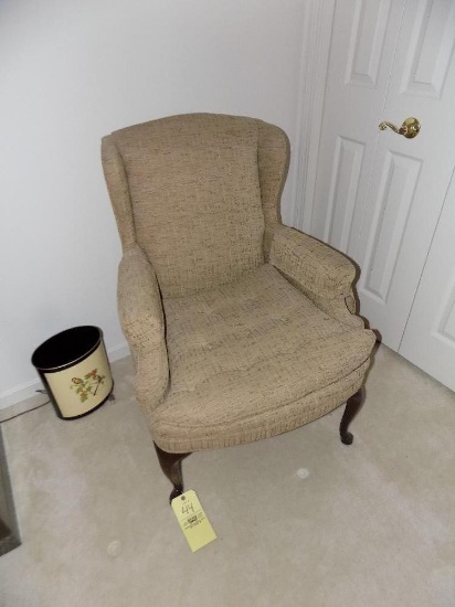 Lane wingback bedroom chair