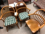 (3) Matching Wood Chairs