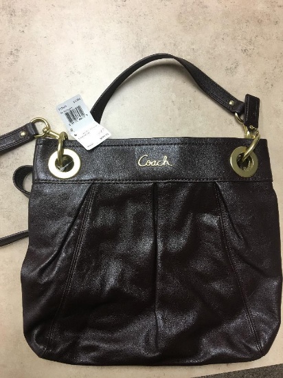 Coach Mahogany leather purse