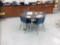 (4) Tables, (1) Teachers Desk, Approx. 8 Student Chairs