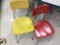 Teachers Desk, Student Desk, (3) Student Tables, Approx. 30 Student Chairs & Mail Slot