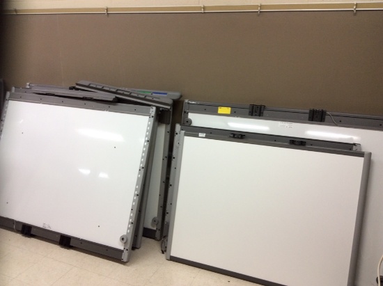 (10) Smart Boards w/ 3 Trays *Others Missing Trays*