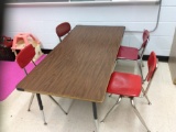 (3) Student Tables & Approx. 12 Student Chairs