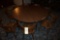 Round Folding Banquet Table w/ 8 Chairs