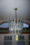 Plastic Crystal Hanging Light