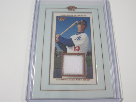 Shawn Green Los Angeles Dodgers Game Used Worn Jersey Card SP
