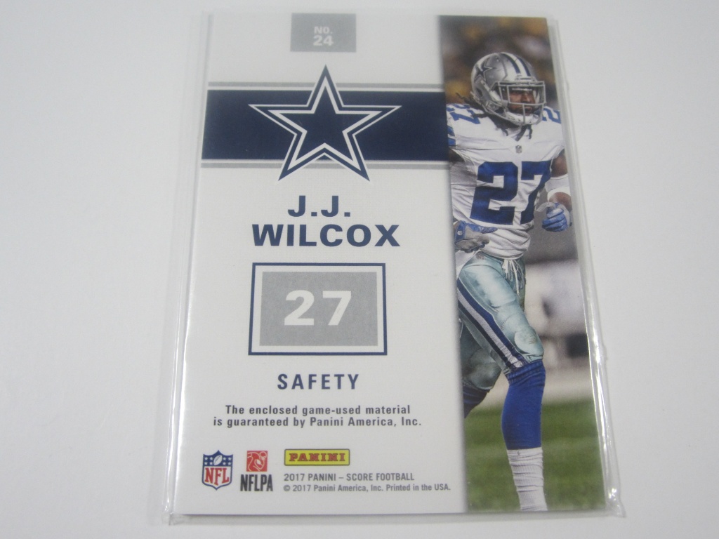 JJ Wilcox Dallas Cowboys Game Used Worn Jersey Card SP | Art, Antiques &  Collectibles Collectibles Sports Memorabilia Sports Cards | Online Auctions  | Proxibid