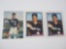 JEFF BAGWELL 3 CARD ROOKIE CARD LOT RC