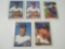 IVAN RODRIGUEZ 5 CARD ROOKIE CARD LOT RC