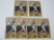 BARRY BONDS 6 CARD ROOKIE LOT RC