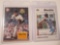 MARIANO RIVERA YANKEES 2 CARD ROOKIE LOT RC