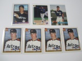 JEFF BAGWELL ASTROS HOF 7 CARD ROOKIE CARD LOT RC