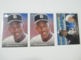 MICHAEL JORDAN 3 CARD ROOKIE CARD LOT RC