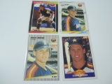 CRAIG BIGGIO ASTROS HOF 4 CARD ROOKIE CARD LOT RC