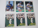 OMAR VIZQUEL 6 CARD ROOKIE LOT RC