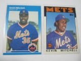 KEVIN MITCHELL 2 CARD ROOKIE LOT RC