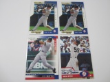 HIDEKI MATSUI YANKEES 4 CARD ROOKIE LOT RC