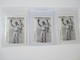DON MATTINGLY YANKEES 3 CARD ROOKIE LOT RC