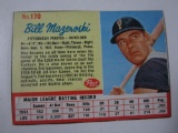 1962 POST CEREAL #170 BILL MAZEROSKI