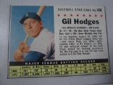 1961 POST CEREAL #168 GIL HODGES