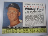 1961 POST CEREAL #6 WHITEY FORD