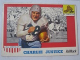 1955 TOPPS ALL AMERICAN #63 CHARLIE JUSTICE