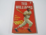 1957 TED WILLIAMS THE GOLDEN YEAR BOOK