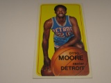 1970-71 TOPPS BASKETBALL #9 OTTO MOORE