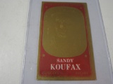 1965 TOPPS EMBOSSED GOLD #8 SANDY KOUFAX