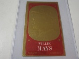 1965 TOPPS EMBOSSED GOLD #27 WILLIE MAYS