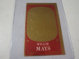 1965 TOPPS EMBOSSED GOLD #27 WILLIE MAYS