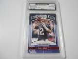 TOM BRADY ROOKIES & STARS TOUCHDOWN CLUB GEM MINT 10