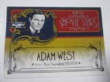 ADAM WEST 2007 AMERICANA MOVIE STARS CELEBRITY CUTS RARE SHORT PRINT SP