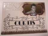 TONY CURTIS 2007 AMERICANA HOLLYWOOD ICONS CELEBRITY CUTS RARE SHORT PRINT