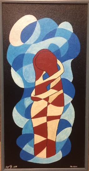 "The Kiss" Painting By Sigrid Seuberlich