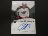 2009 UPPERDECK HOCKEY COLTON GILLIES SIGNED AUTOGRAPHED CARD 985/999