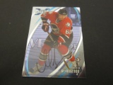 2003 IN THE GAME HOCKEY MAXIM AFINOGENOV SIGNED AUTOGRAPHED CARD