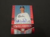 2012 PANINI BASEBALL WALKER WEICKEL SIGNED AUTOGRAPHED CARD
