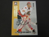 2006 IN THE GAME HOCKEY BRENT KRAHN SIGNED AUTOGRAPHED CARD